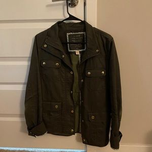 Womens J Crew Downtown Field Jacket, M